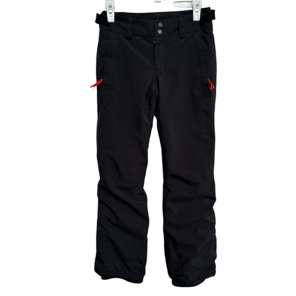 O’Neill Youth Black With Red Accent Adjustable Waist Snowboard Snow Pants 10 - Picture 1 of 9